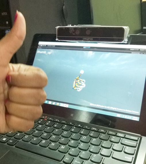 Realsense Camera installed